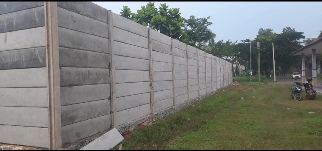 Panel lantai hollow core precast untuk struktur bangunan bertingkat