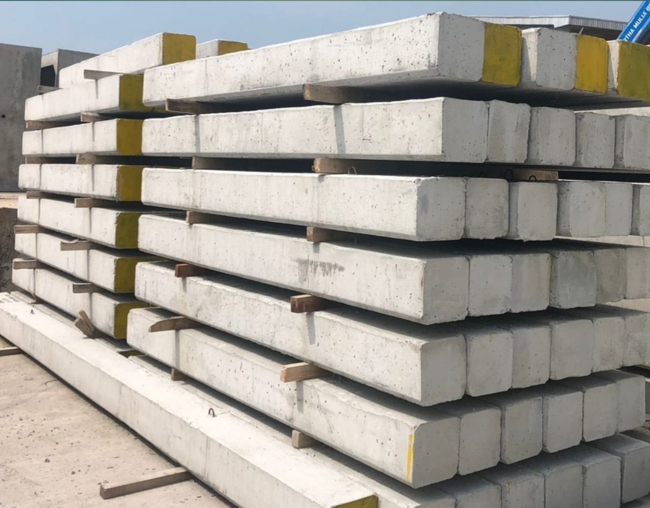 Detail struktur dan finishing minipile beton precast